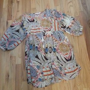 Magnolia South Multicolored dress, so comfy, Size S